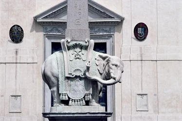 Un Elefante che sostiene un Obelisco, 1667